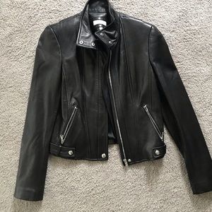 Calvin Klein Genuine Leather Women’s XS Jacket